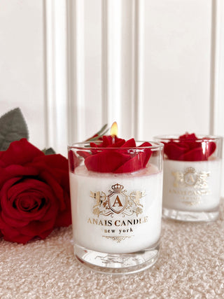 Je T’aime Rose Candle.
