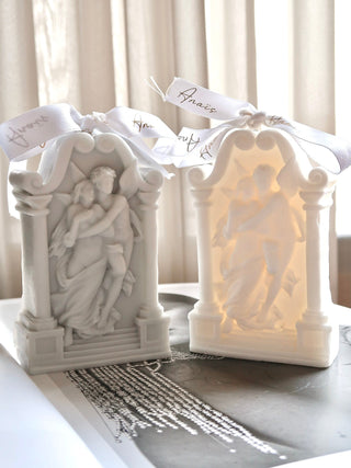 Love Story Set in Calcite Blue & White.