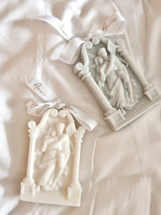 Love Story Set in Calcite Blue & White.