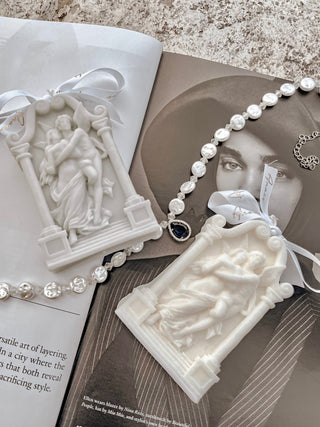Love Story Set in Calcite Blue & White.