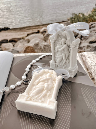 Love Story Set in Calcite Blue & White.