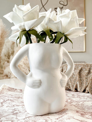 Mia Body Ceramic Vase.