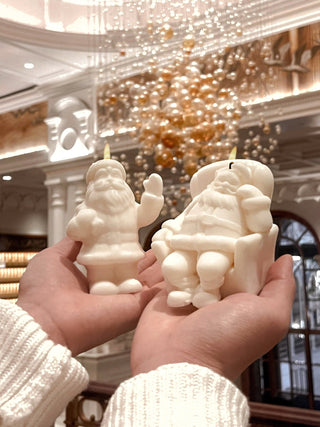 The Sleeping Santa Candle.