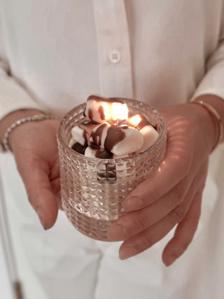 Toasted Marshmallow Latte - Limited Edition held in a woman's hands.