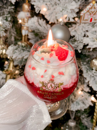 Holiday Sangria Cocktail Candle.