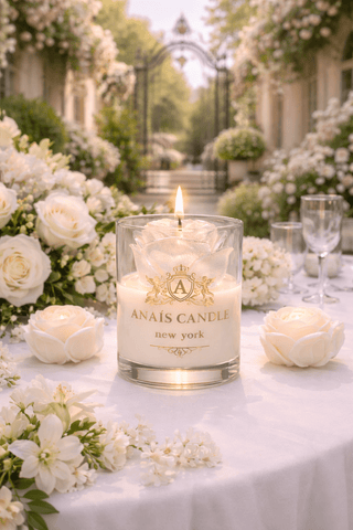 Éternelle Rose Candle is a great gift for weddings and Valentine's Day