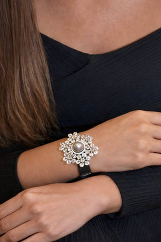 Celestial Bloom Genuine Tahitian South Sea Pearl Bracelet