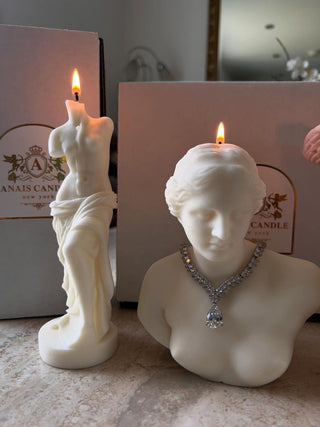 Venus de Milo Portrait Candle