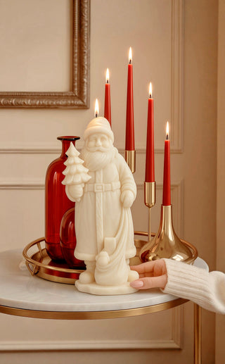 Vela mágica navideña de Papá Noel - XXL 