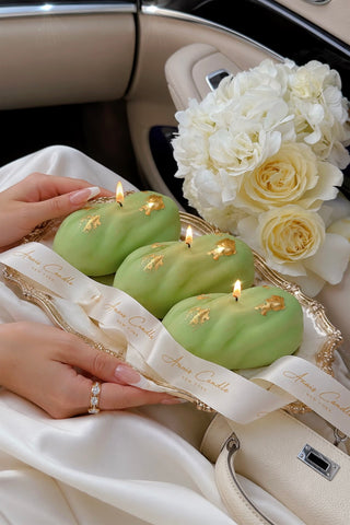 Pistachio Dolce Candle Set of 3