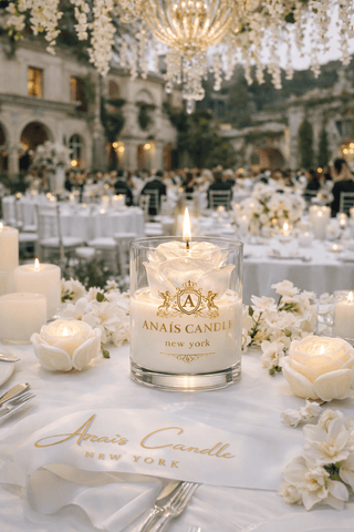 Éternelle Rose Candle designed by Anaïs Candle with a non-toxic cotton wick