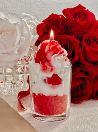 Strawberries & Cream Candle 4.