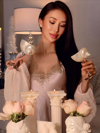 Seashell Enchanté Cup™️ Set of 2 in Silver