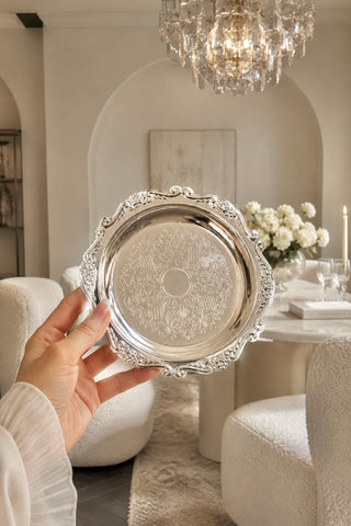 Château Carousel Candle & Plate Set
