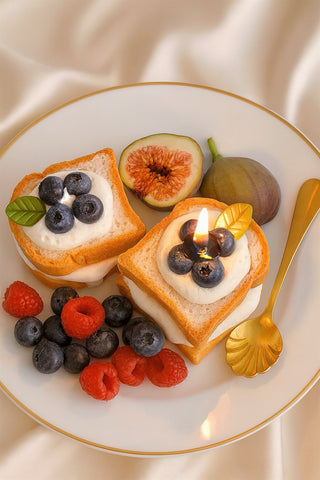 Blueberry French Toast Candle has restocked after selling out multiple times