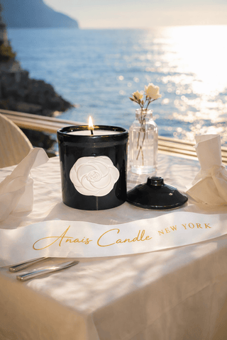 Camellia Élégance Candle decorated in an international 5 star hotel
