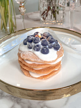 Creamy Blueberry Pancake