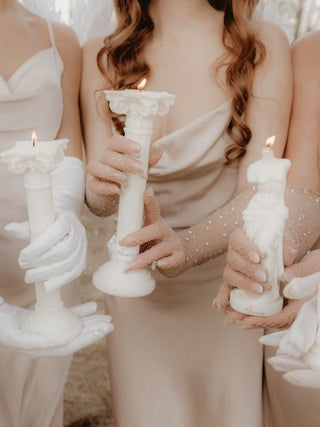 Anaïs Roman Column Present Set by Anaïs Candle, handcrafted with premium beeswax and all-natural soy wax 17.