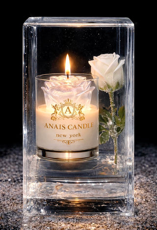 Éternelle Rose Candle - Frozen in time