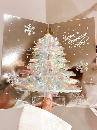 3D Glam Christmas Tree Holiday Card (Free Gift Offer!)