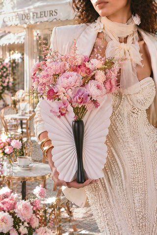 La Muse Butterfly Resin Vase