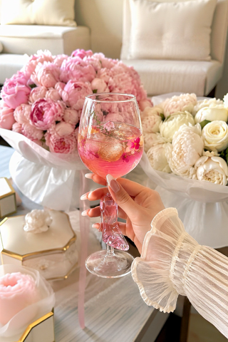 Cindarella’s Glass Slippers Wine Glasses, Set of 2