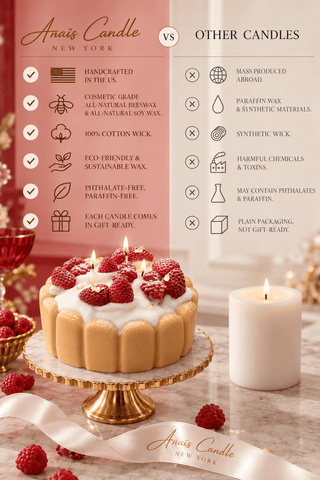 La Fraise Strawberry Charlotte Cake Candle – XXL