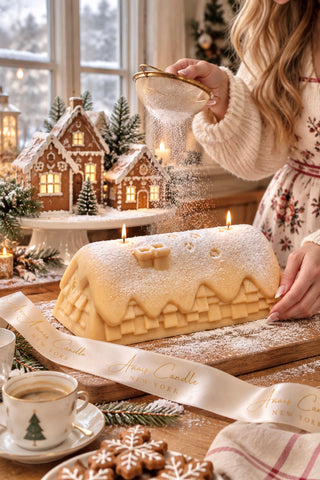 Gingerbread House of Noël Candle – XXL