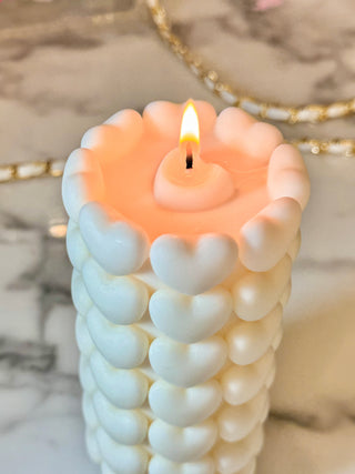 Million Hearts Candle