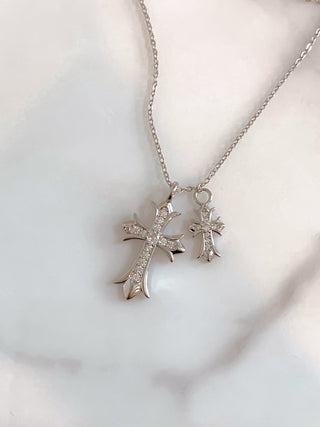 Lana Cross Rhinestones Necklace