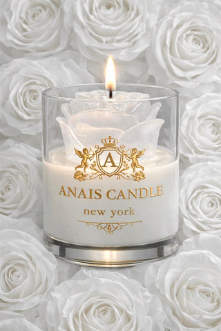 Éternelle Rose Candle - Frozen in time
