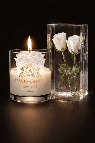 Éternelle Rose Candle - Frozen in time