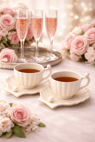 The Marée de Pearl Set of 2 is the perfect Summer vibe drinkware for any occasion