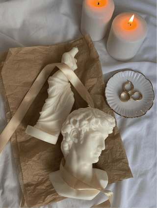 Anaïs Man & Venus Set in Sculpture White - Anaïs Candle