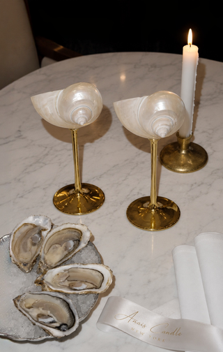 Seashell Enchanté Cup™️ Set of 2 in Gold