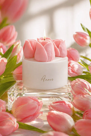 Amélie Tulips Bouquet Candle