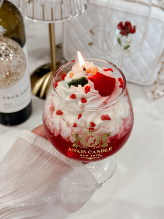 Holiday Sangria Cocktail Candle.