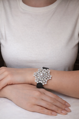 Celestial Bloom Genuine Tahitian South Sea Pearl Bracelet