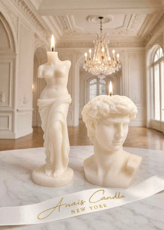Anaïs Man & Venus Set in Sculpture White