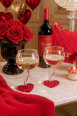 “My Valentine” Wine Glass Cup Set of 2