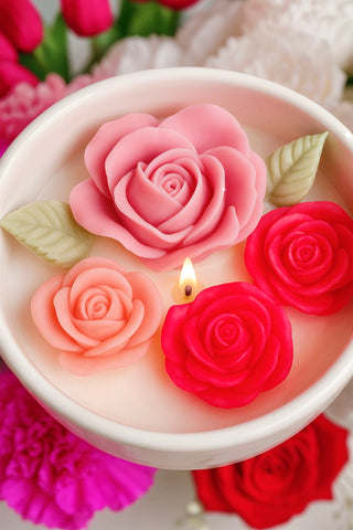 The Monet‘s Garden Candle handcrafted with 100% all natural beeswax and soy wax.