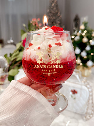 Holiday Sangria Cocktail Candle.