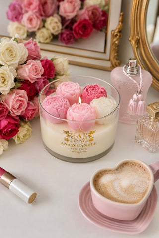 Peony Dream Candle in Parisian Pink - XL