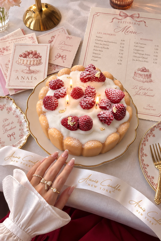La Fraise Strawberry Charlotte Cake Candle – XXL