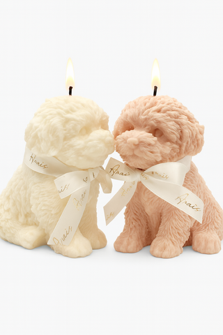 Anaïs Puppy Candle Set