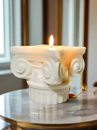 Ionic Roman Column Candle