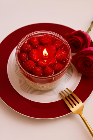 Raspberry Mousse Candle