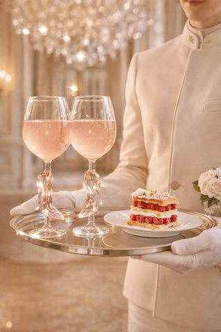 Cindarella’s Glass Slippers Wine Glasses, Set of 2