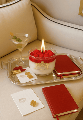 Raspberry Mousse Candle by Anaïs Candle.