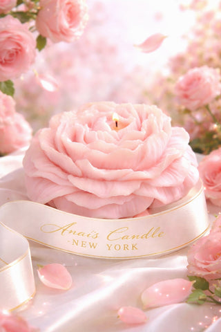 Blooming Peony Candle - XXL designed by Anaïs Candle with all-natural wax only